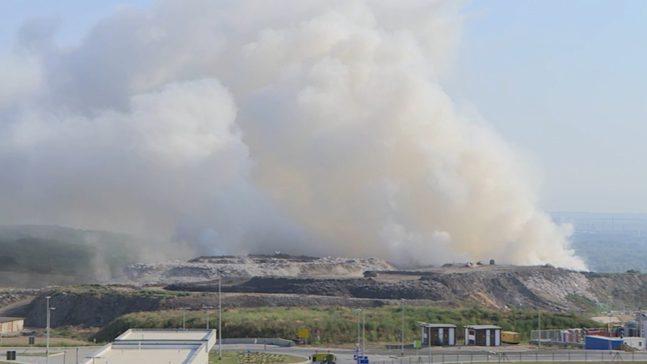Nakon požara na deponiji Vinča, emisije zagađujućih materija opadaju