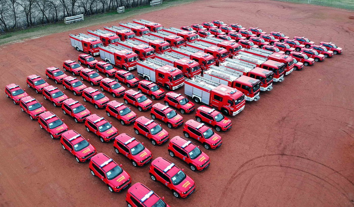 Trideset pet miliona za dobrovoljna vatrogasna društva u Vojvodini