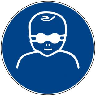 Obavezna upotreba neprozirne zaštite vida za odojče